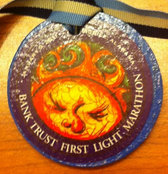 First Light Half Marathon Medal 2011