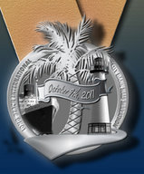 Long Beach Half Marathon Medal 2011