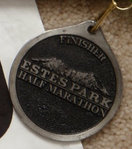 Estes Park Half Marathon Medal 2011