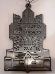 Indianapolis Mini Marathon Medal 2010