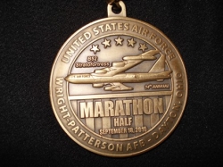 Air Force Half Marathon Medal 2010
